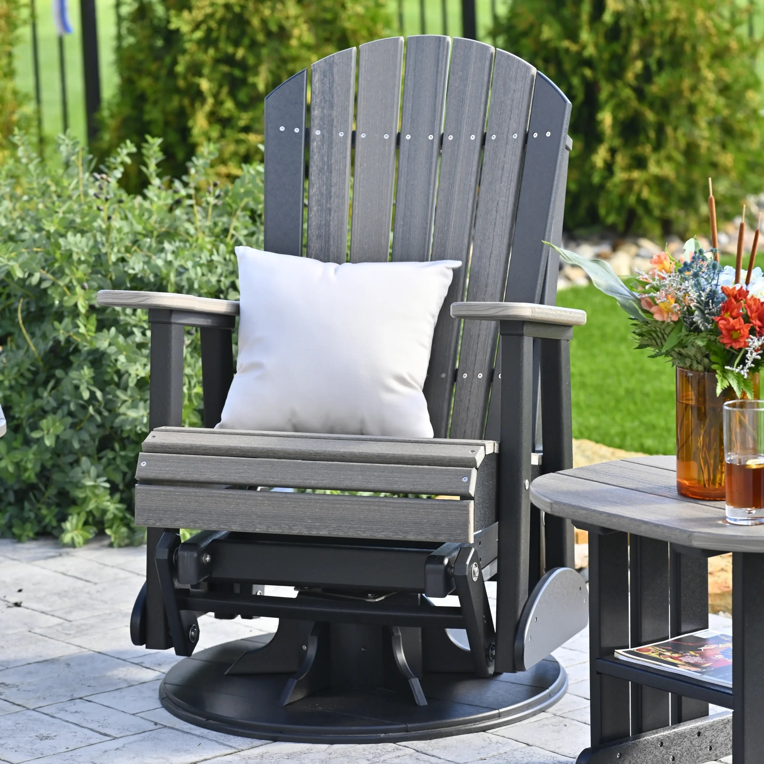 2' Adirondack Swivel Glider from LuxCraft