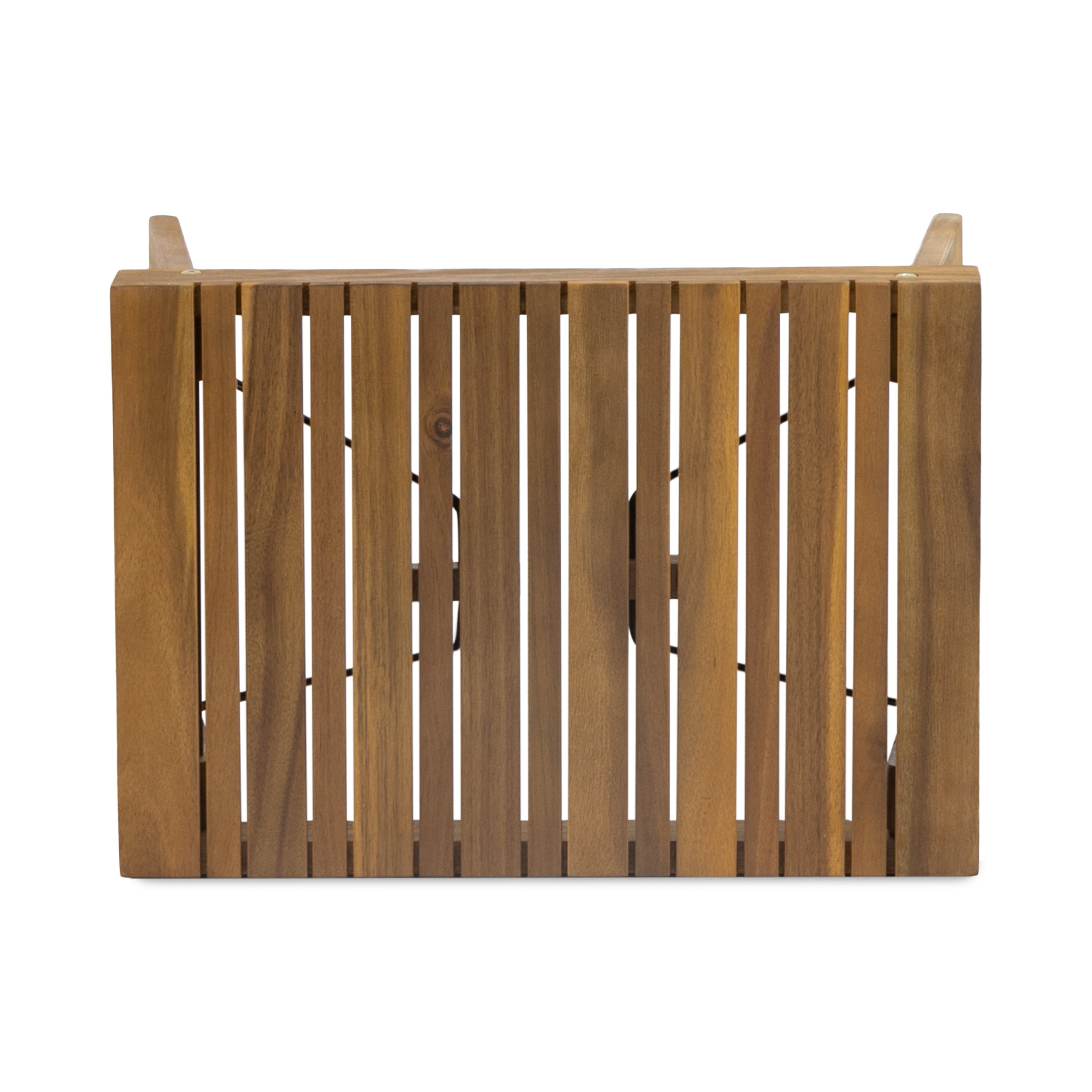 Kyoto Outdoor Foldable Side Table with Slat Design