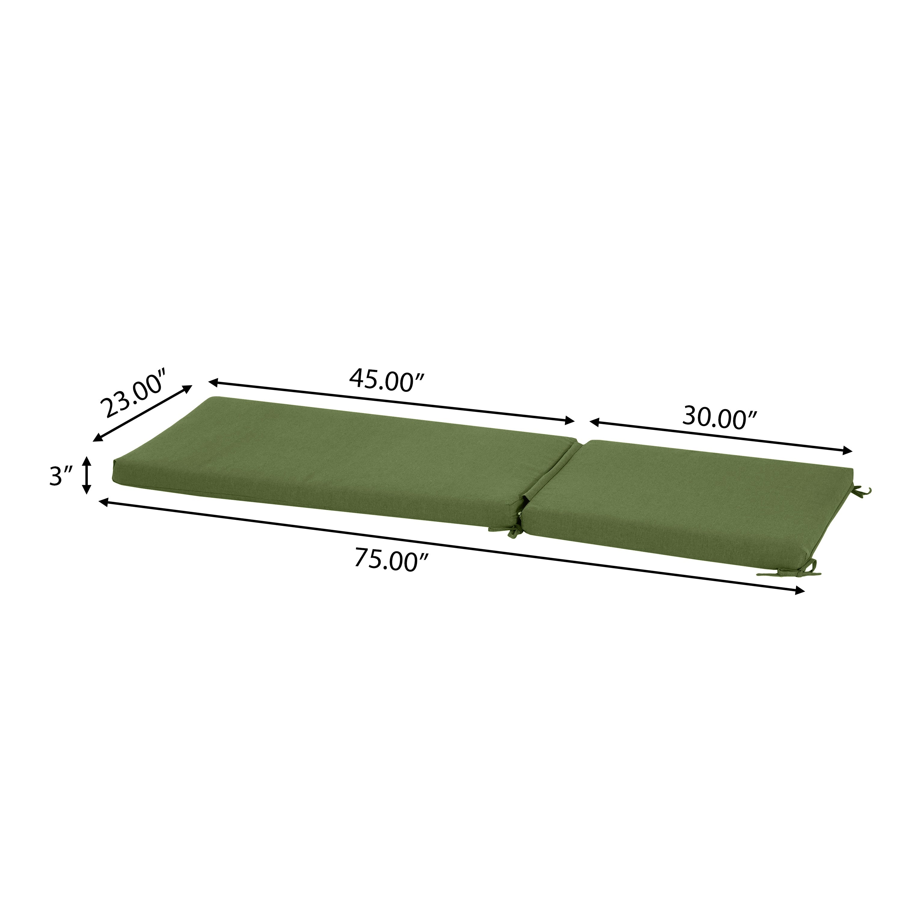 Noah Outdoor Chaise Lounge Cushion