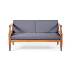 Aston 2 Piece Outdoor Patio Conversation Seating Set