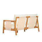 Khali 4 Piece Acacia Wood Outdoor Set