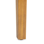 Solene Outdoor Acacia Wood Dining Chairs, Set of 2
