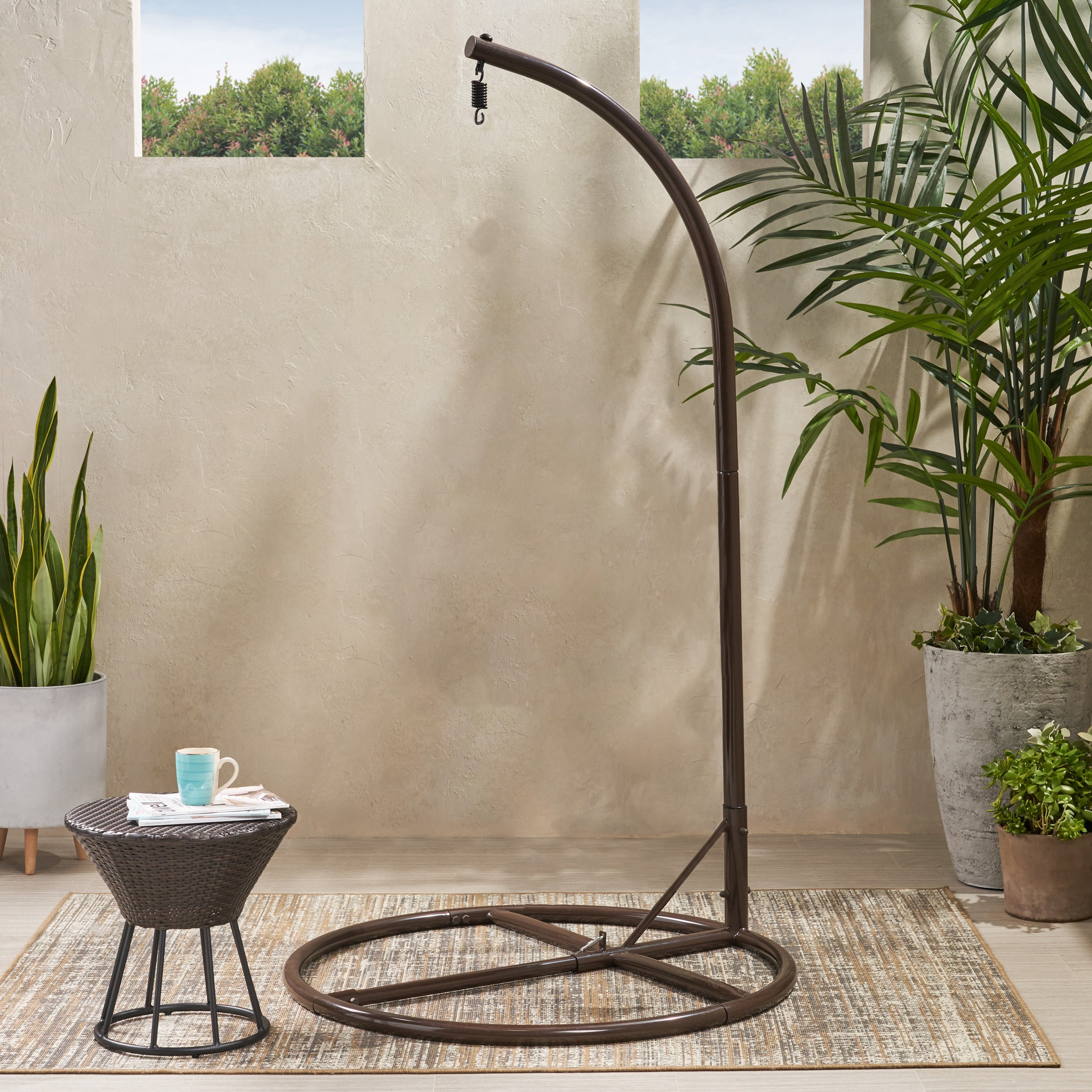 Durable Hanging Chair Stand with Safety Belt