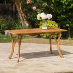 Hermosa 7-Piece Wood Outdoor Dining Set