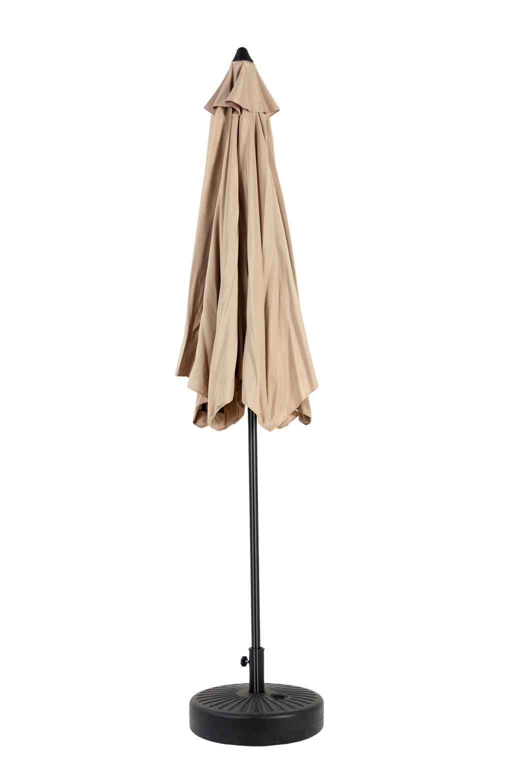 9' Outdoor Patio Umbrella Outdoor Table Umbrella with Push Button Tilt and Crank, Base Not Included