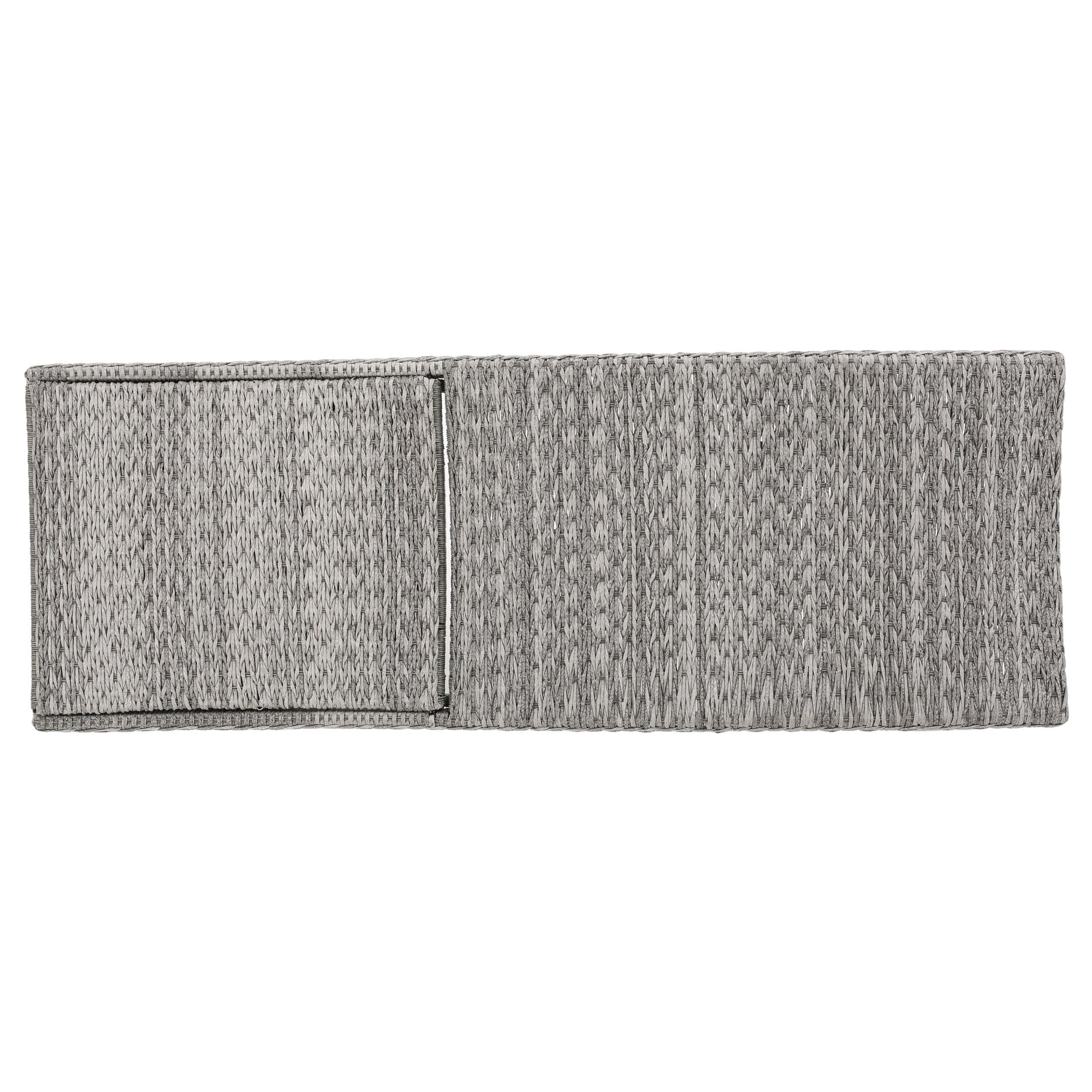 Crete Wicker Chaise Lounge, Set of 2