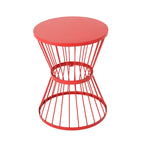 16" Outdoor Stainless Steel Colorpop Side Table