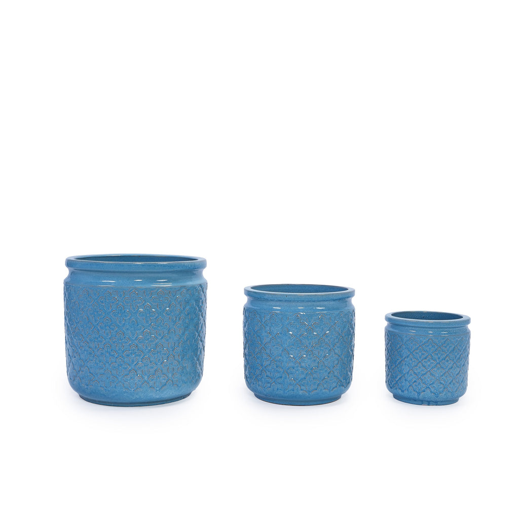 Rian Handmade Ceramic Flower Pot, Set of 3