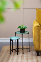 Multicolor Nesting Plant Stands, Set of 4