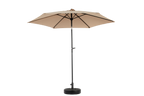 9' Outdoor Patio Umbrella Outdoor Table Umbrella with Push Button Tilt and Crank, Base Not Included