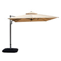 9'x 11' Rectangle Cantilever Umbrella with Center Pole, Base Not Included