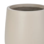 Egg Shaped Lightweight Outdoor Planter, Set of 3