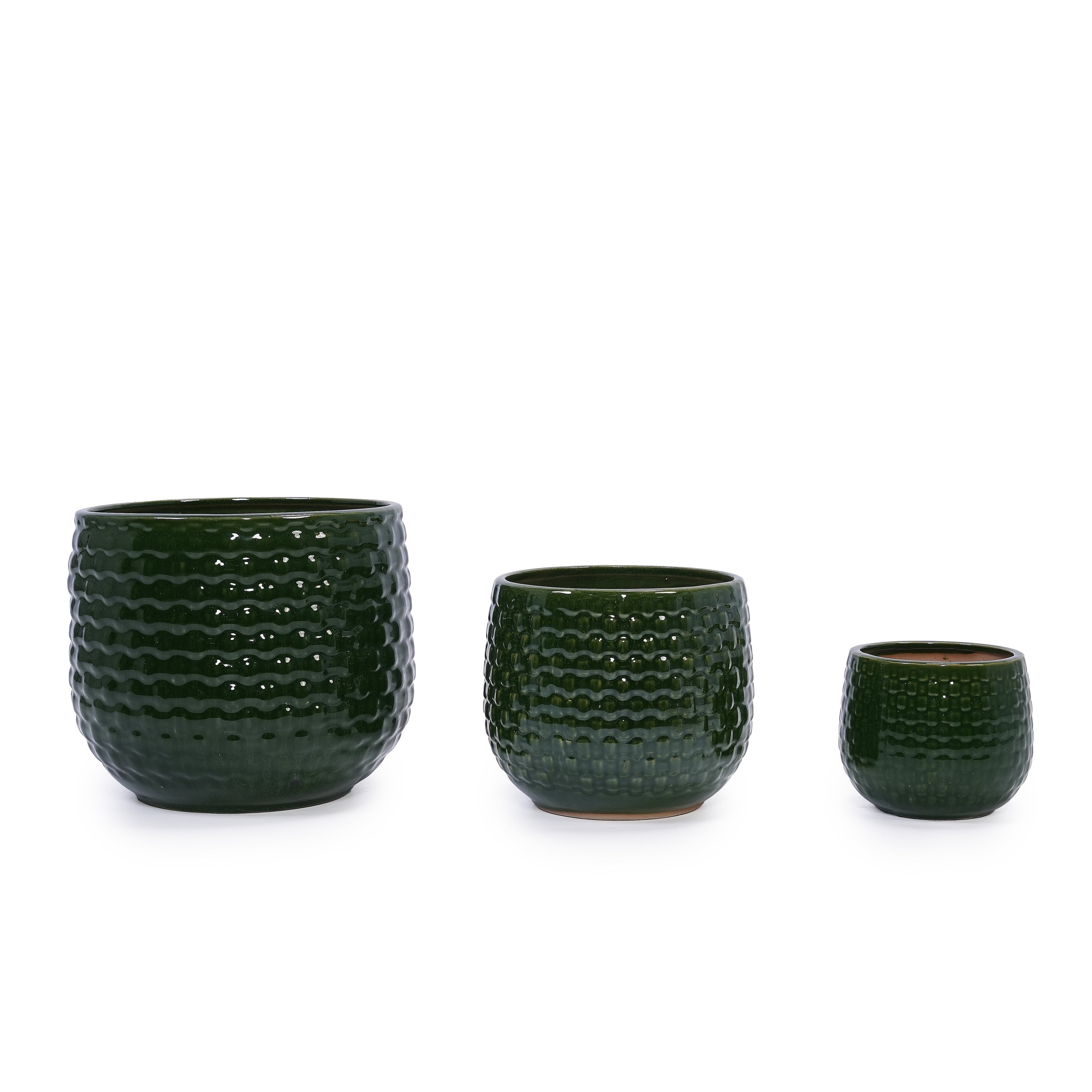 Bex Handmade Ceramic Planter, Set of 3