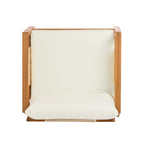 Khali Outdoor Club Chair with Acacia Wood Frame