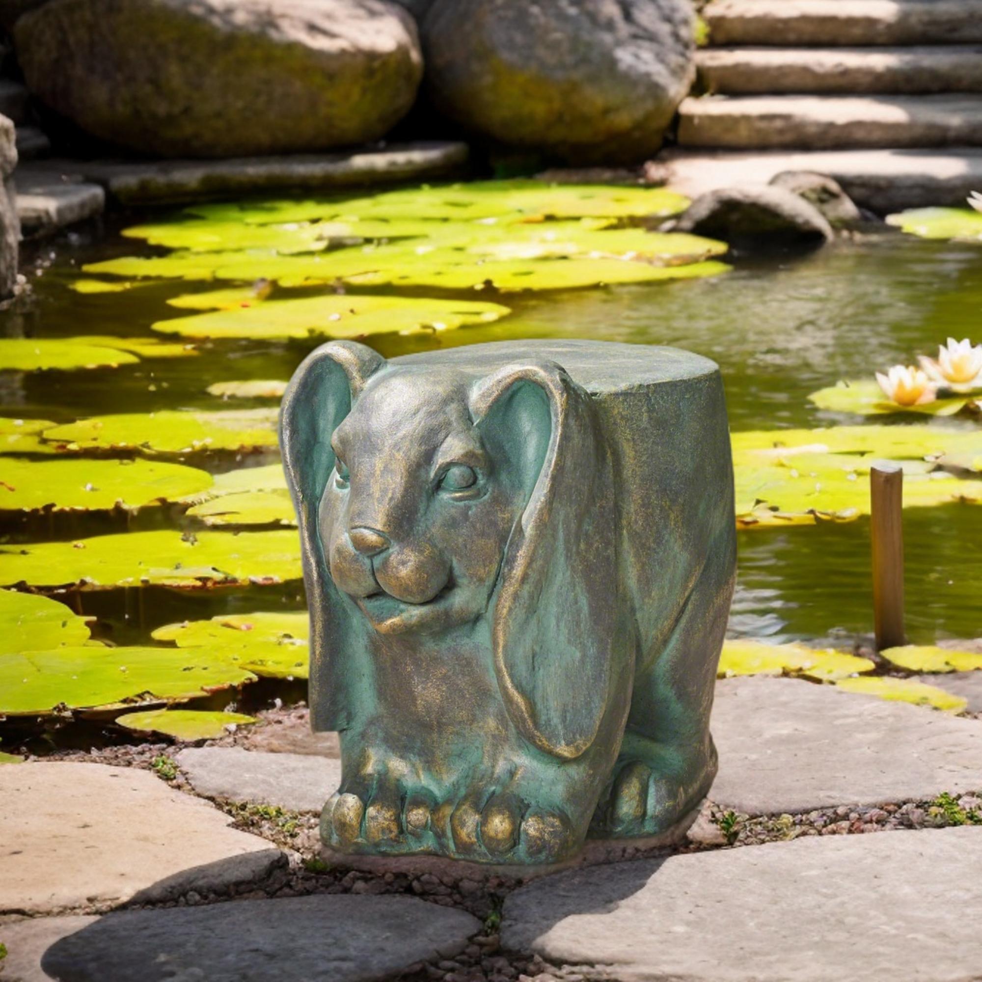 Rabbit Outdoor Garden Stool
