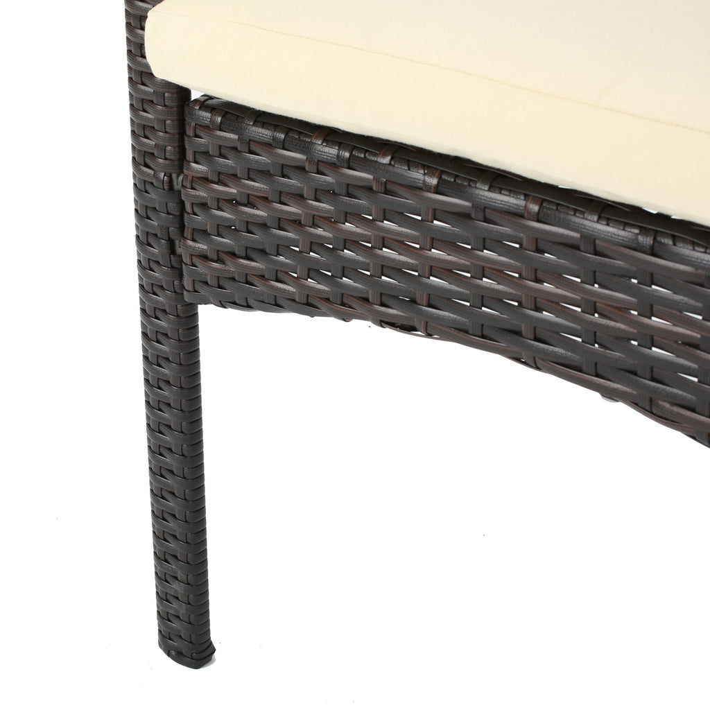 Cordoba Outdoor Wicker Dining Chairs, Set of 2