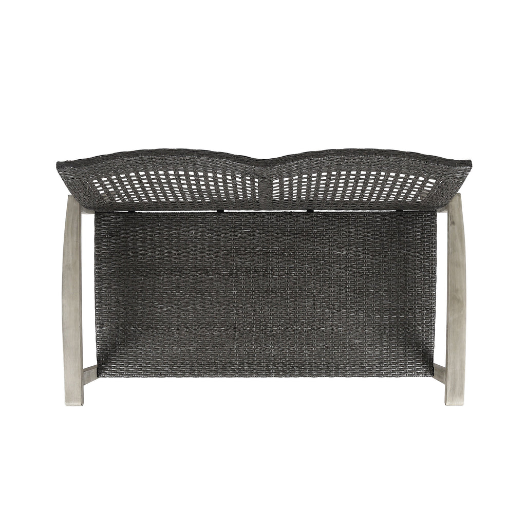 Hampton Outdoor Rattan Loveseat
