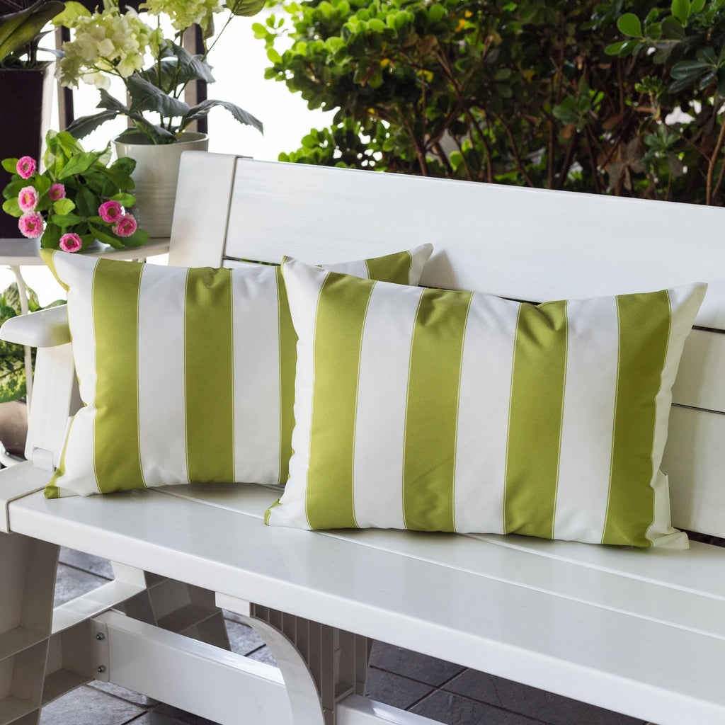 Horizon Stripe Outdoor Lumbar Pillow