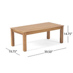 Brixton Outdoor Acacia Wood 4 Seater Chat Set with Cushions