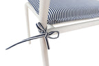 Conjure 4-Piece 15x15" Outdoor Fabric Seat Cushion with Ties