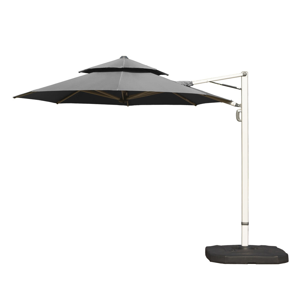 Round Cantilever Umbrella with Center Pole, Base Not Included