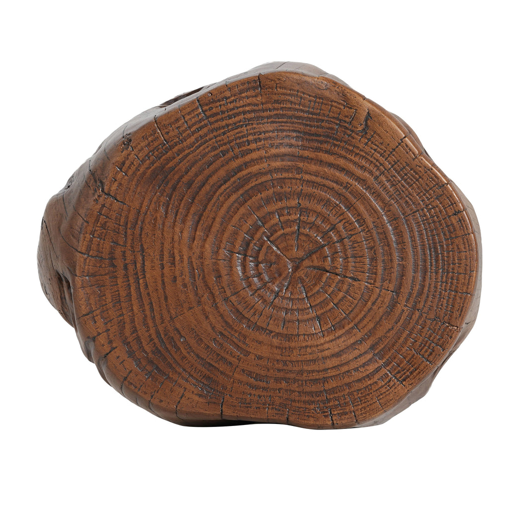 Tree Stump Outdoor Side Table