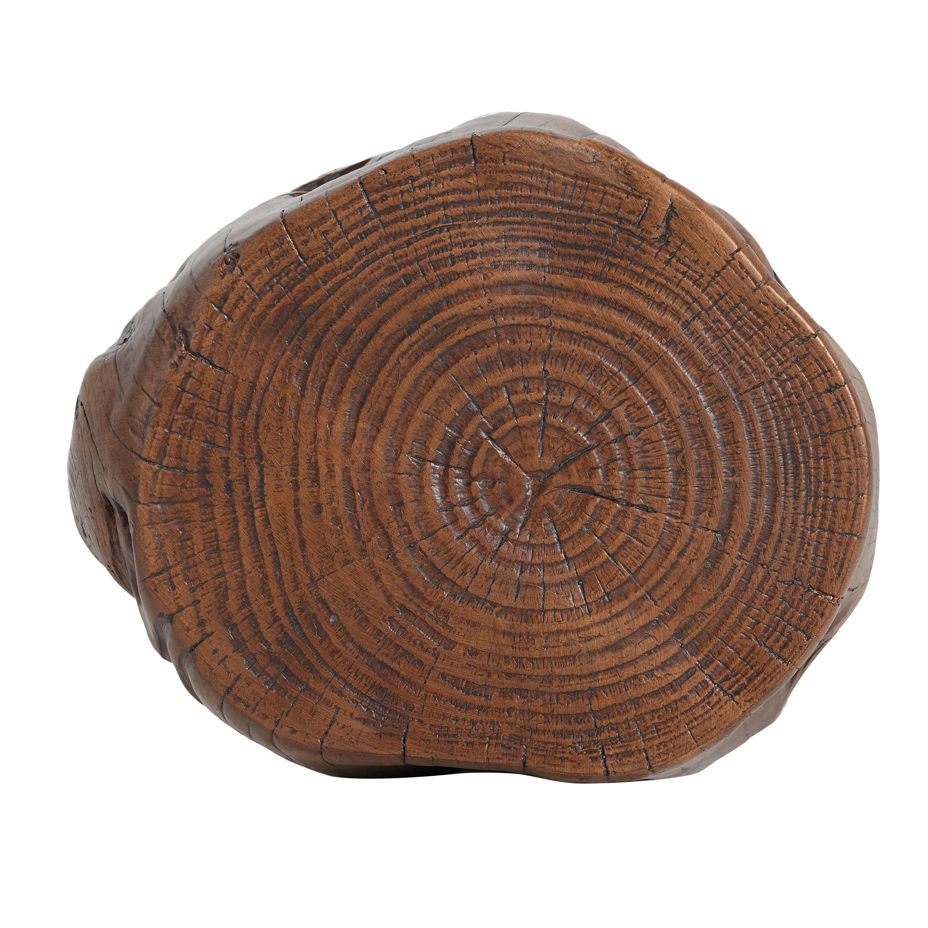 Tree Stump Outdoor Side Table