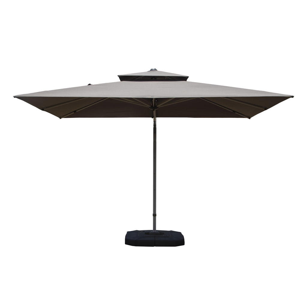 9'x 11' Rectangle Cantilever Umbrella with Center Pole, Base Not Included