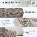 Tatum Outdoor 3-Seat Sofa