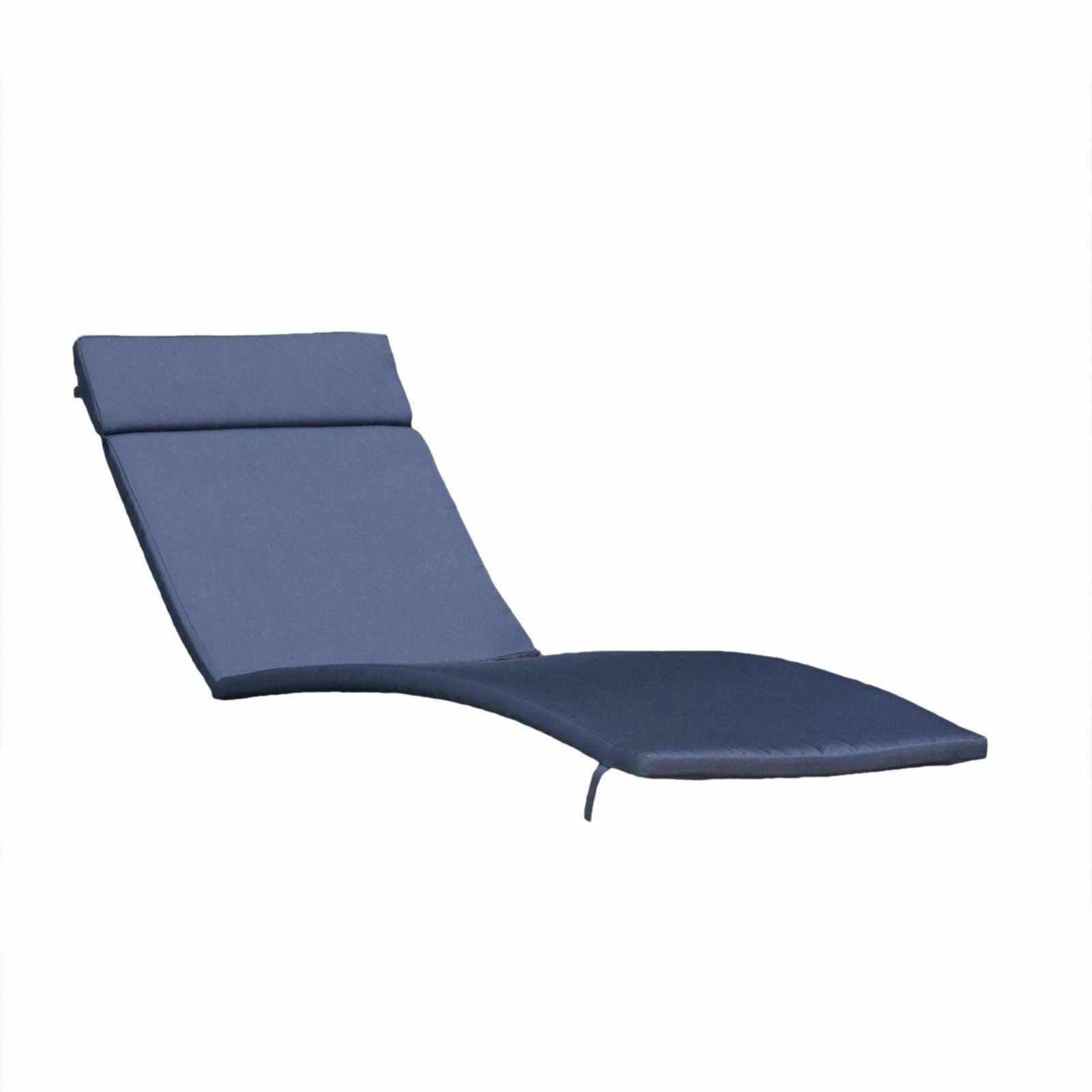 Salem Outdoor Chaise Lounge Cushion, Set of 2