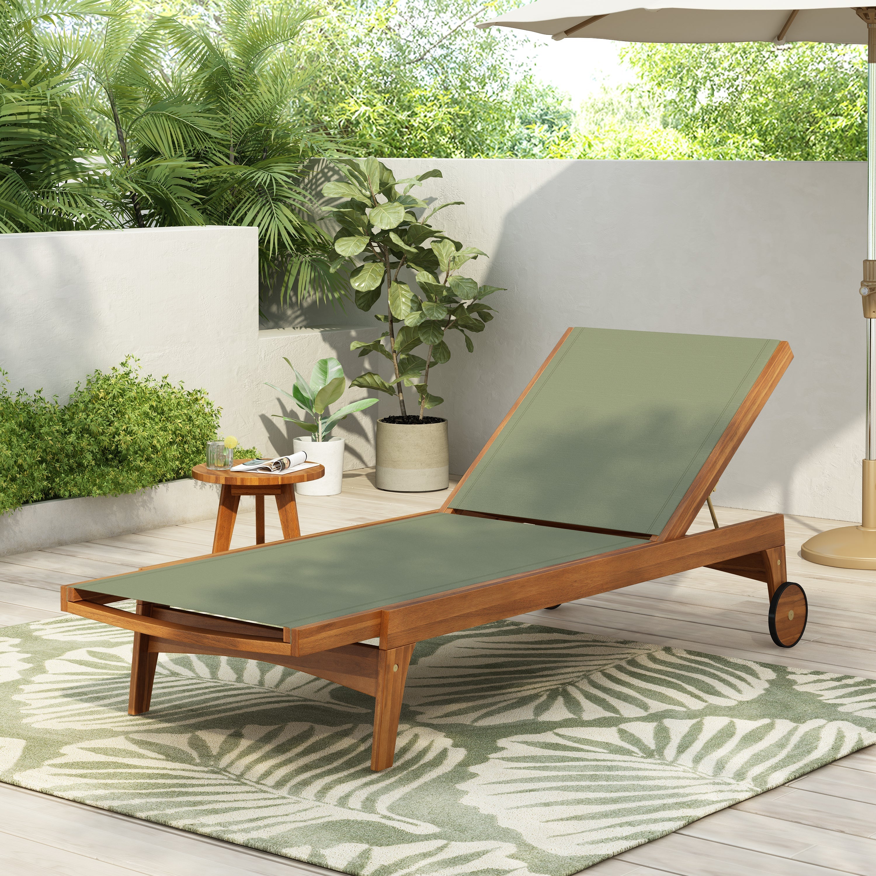 Sierra Coast Outdoor Chaise Lounge