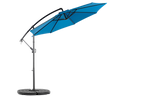10' Offset Hanging Market Patio Umbrella w/Easy Tilt Adjustment, Base Not Included