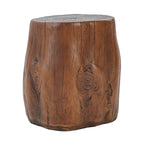 Tree Stump Outdoor Side Table