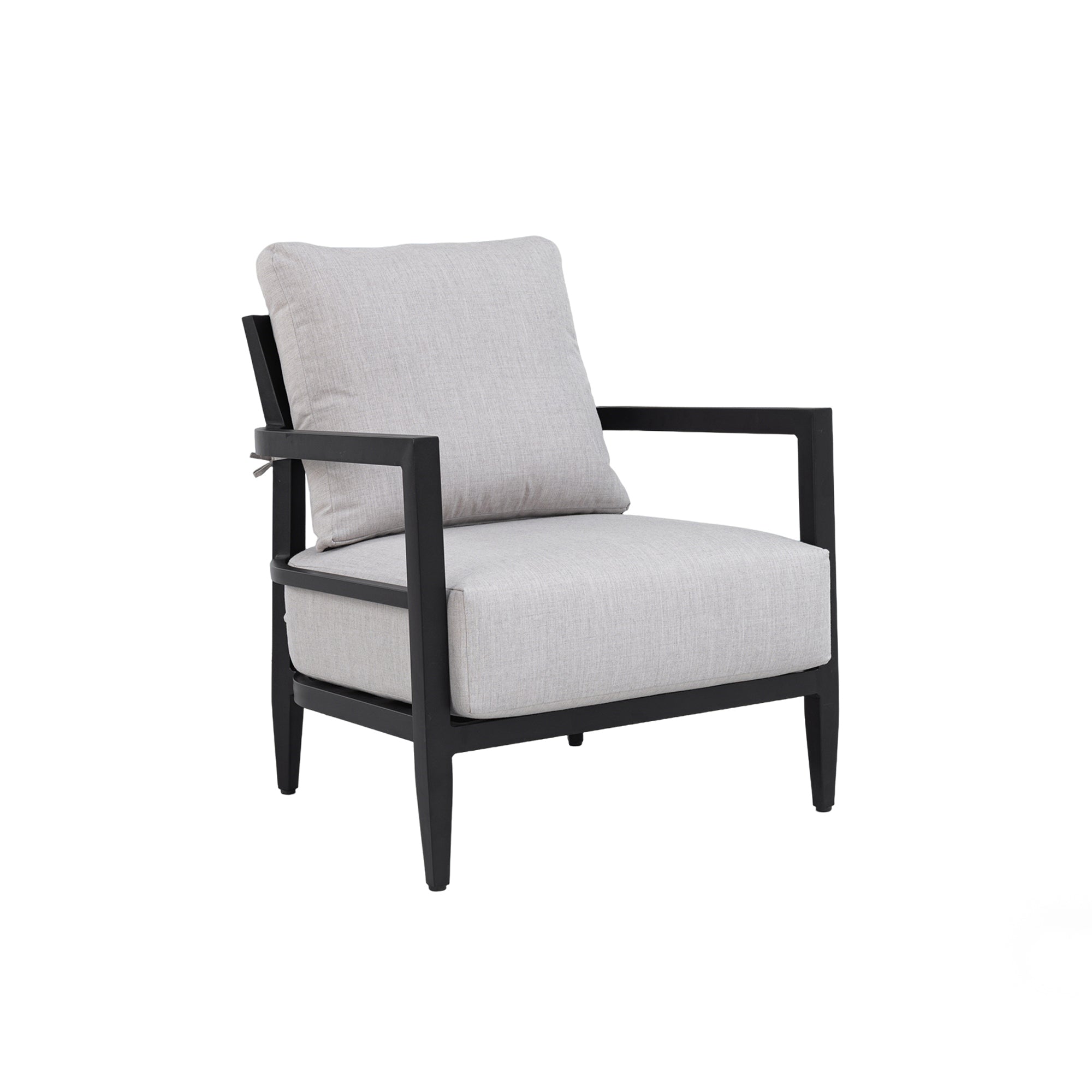 Mariner Outdoor Aluminum Club Chairs and Sunbrella Cushions