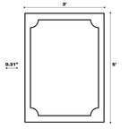Jordan High-Low Pile Art Deco Geometric  Indoor/Outdoor Area Rug