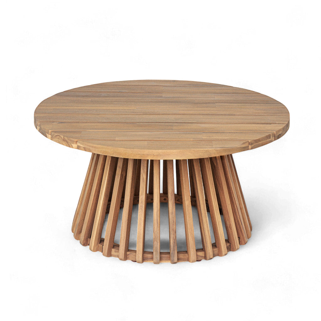 Tidewell Outdoor Acacia Wood Coffee Table