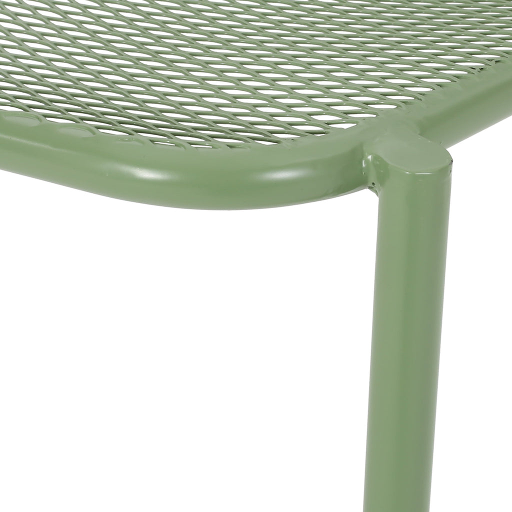Kincaid Stackable Iron Chairs, Set of 2