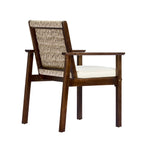 Miles 7 Piece Outdoor Acacia Wood Dining Set With Cushions