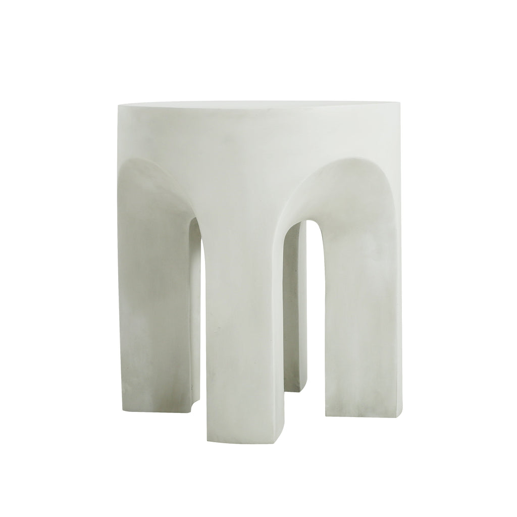 Mara Modern Outdoor Round Side Table