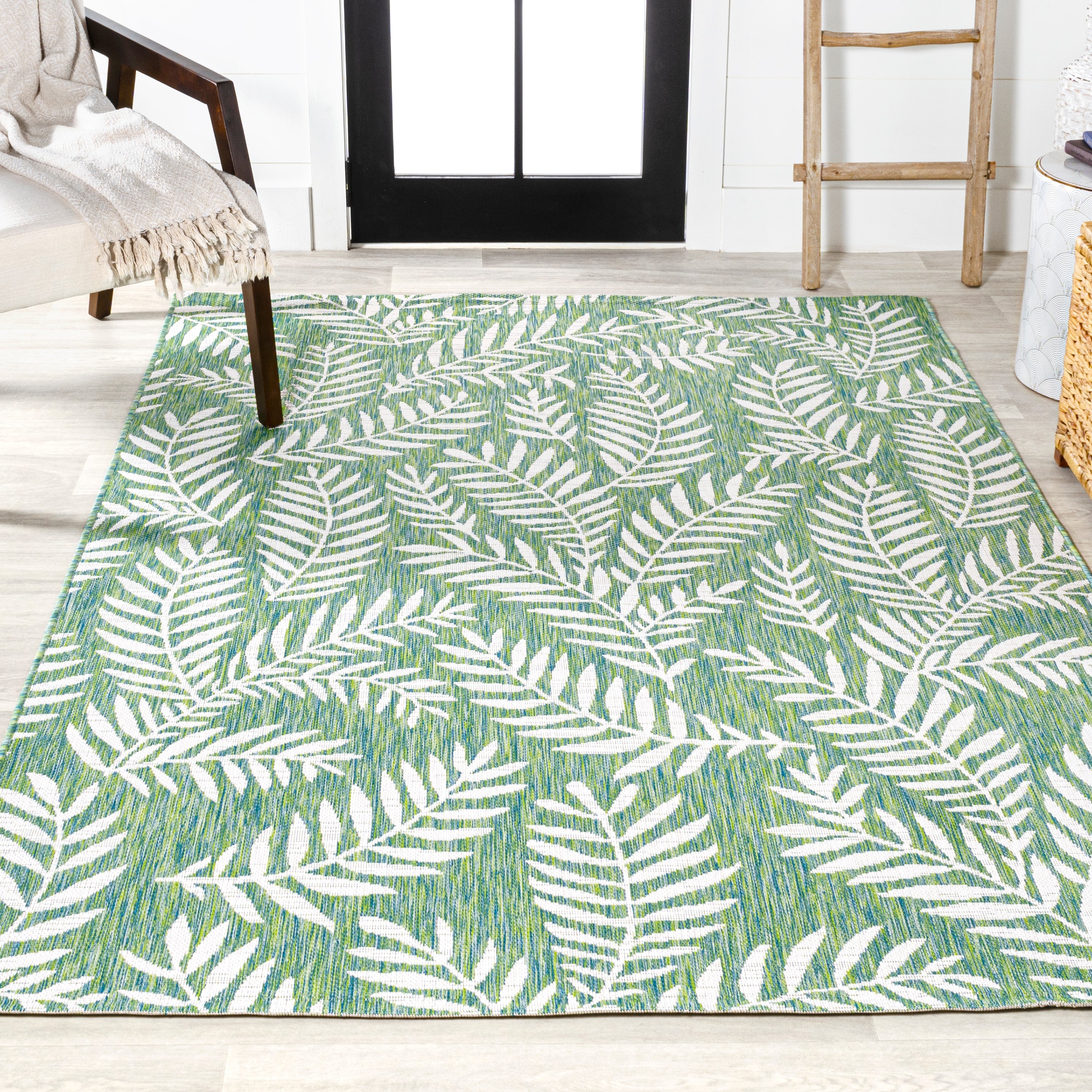 Nevis Palm Frond Indoor/Outdoor Area Rug