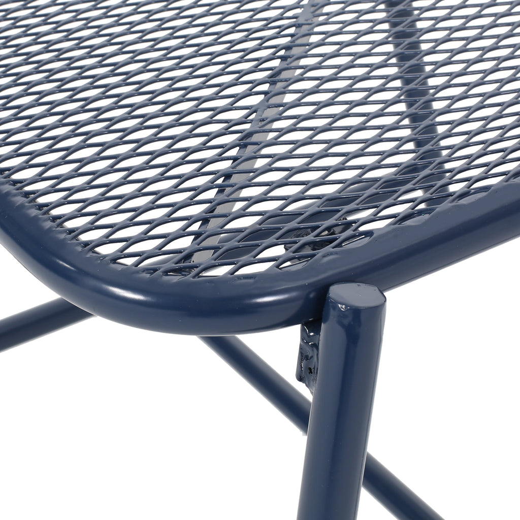 Kincaid Outdoor Modern Iron Side Table