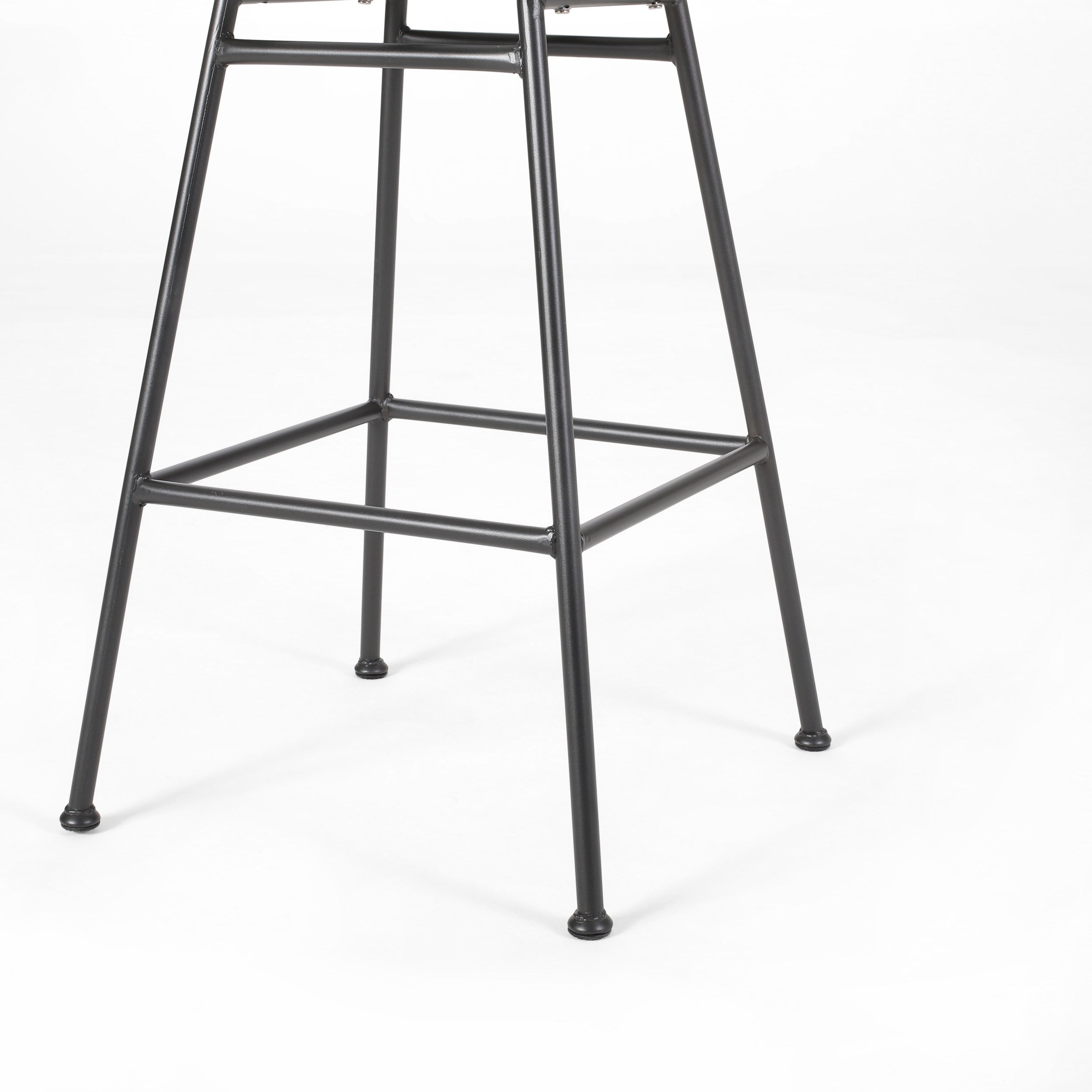 Sawtelle Outdoor Wicker Barstools, Set of 2
