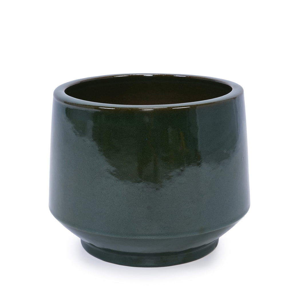 Solano Handmade Glazed Ceramic Planter, Set of 3