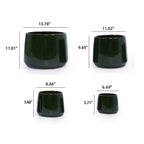 Faro Handmade Ceramic Planter, Set of 4