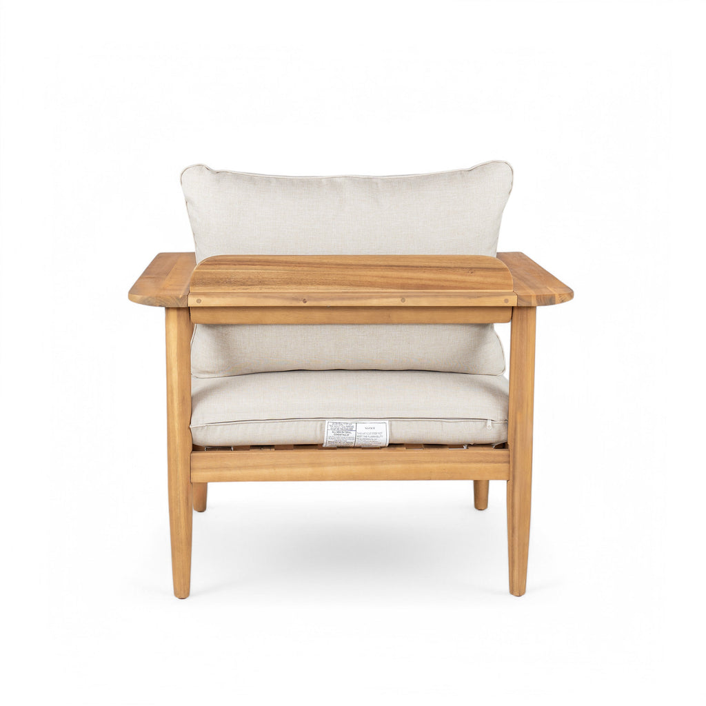Terassi Outdoor Acacia Wood Lounge Chair