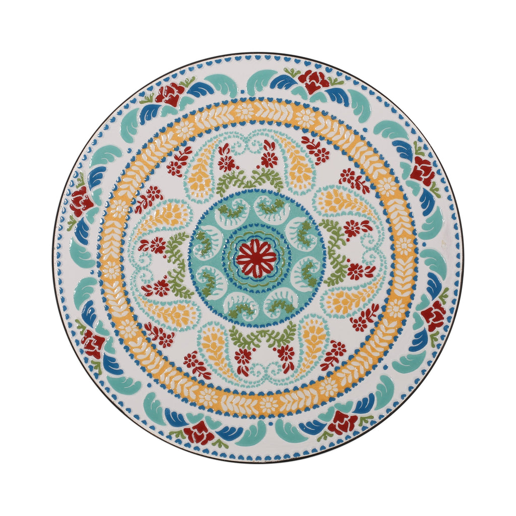 La Crescenta Mosaic Outdoor Side Table