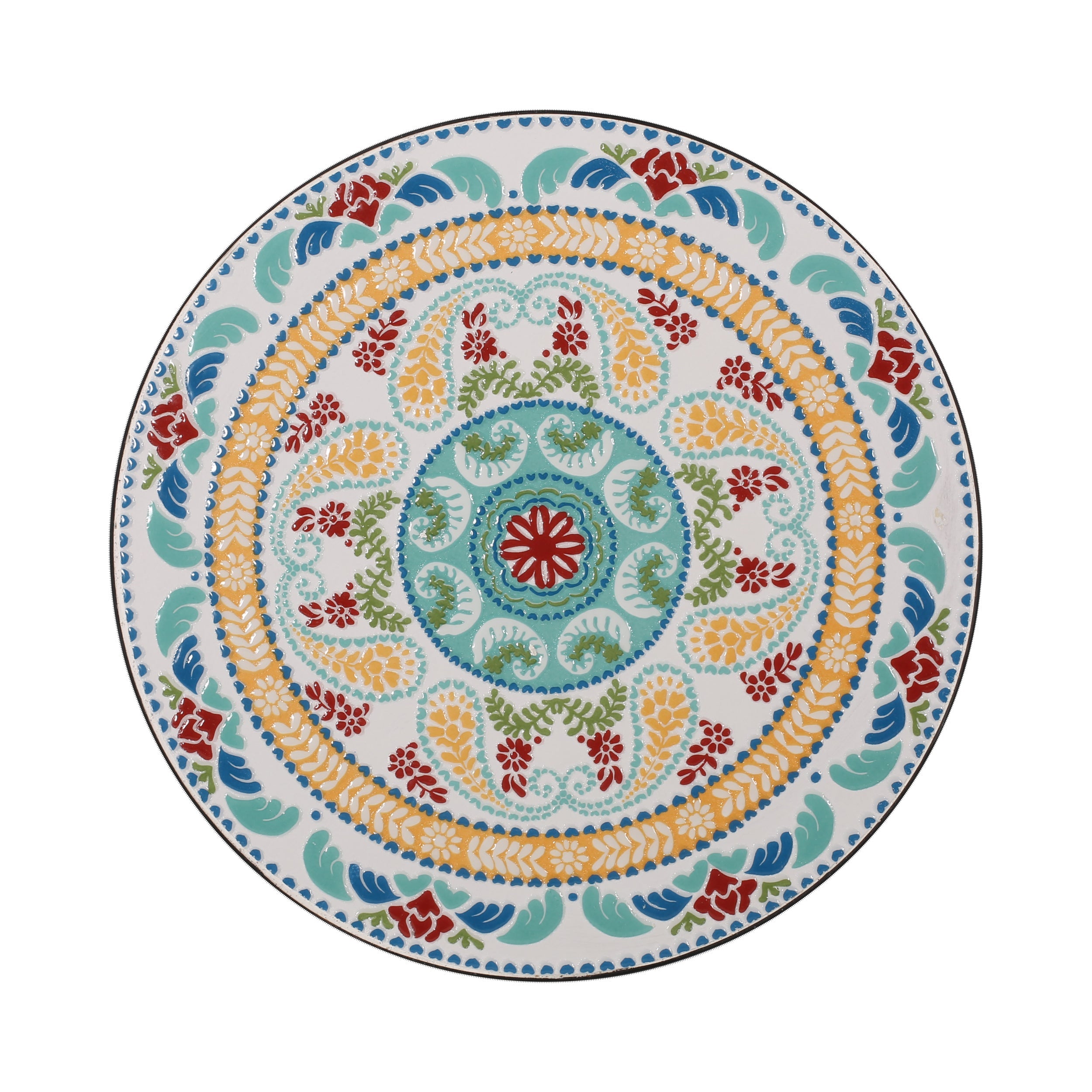 La Crescenta Mosaic Outdoor Side Table