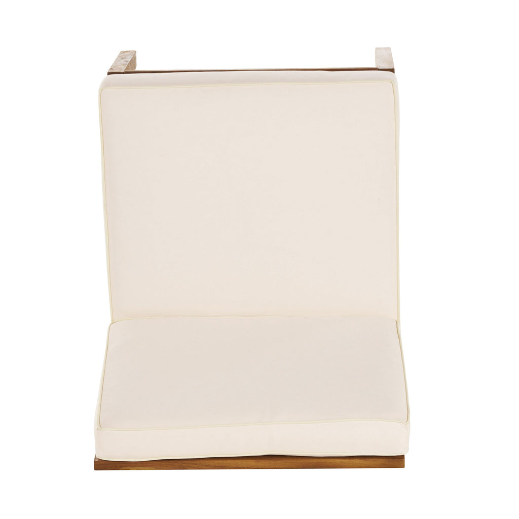 Perla Outdoor Armless Accent Chair