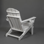 Composite Folding Adirondack Chair with Dual Cup Holder