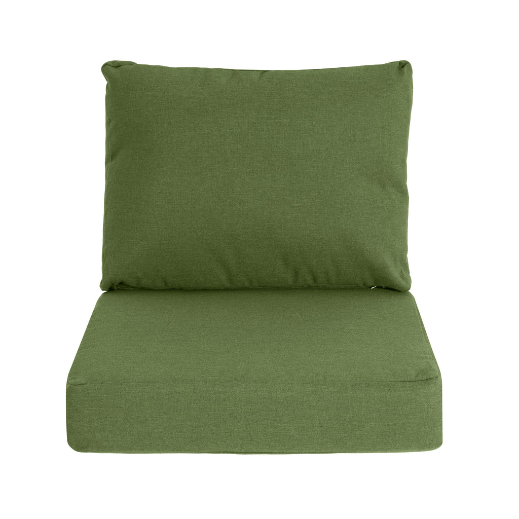 Noah Outdoor Club Chair Cushion Set, Seat Cushion and Back Cushion